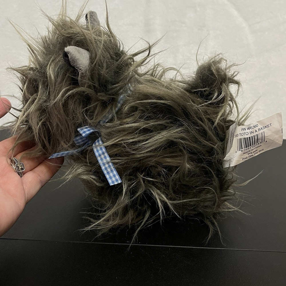 Wizard Of Oz Plush Dog ONLY Rubies Toto In Basket Costume Accessory Theater Prop
